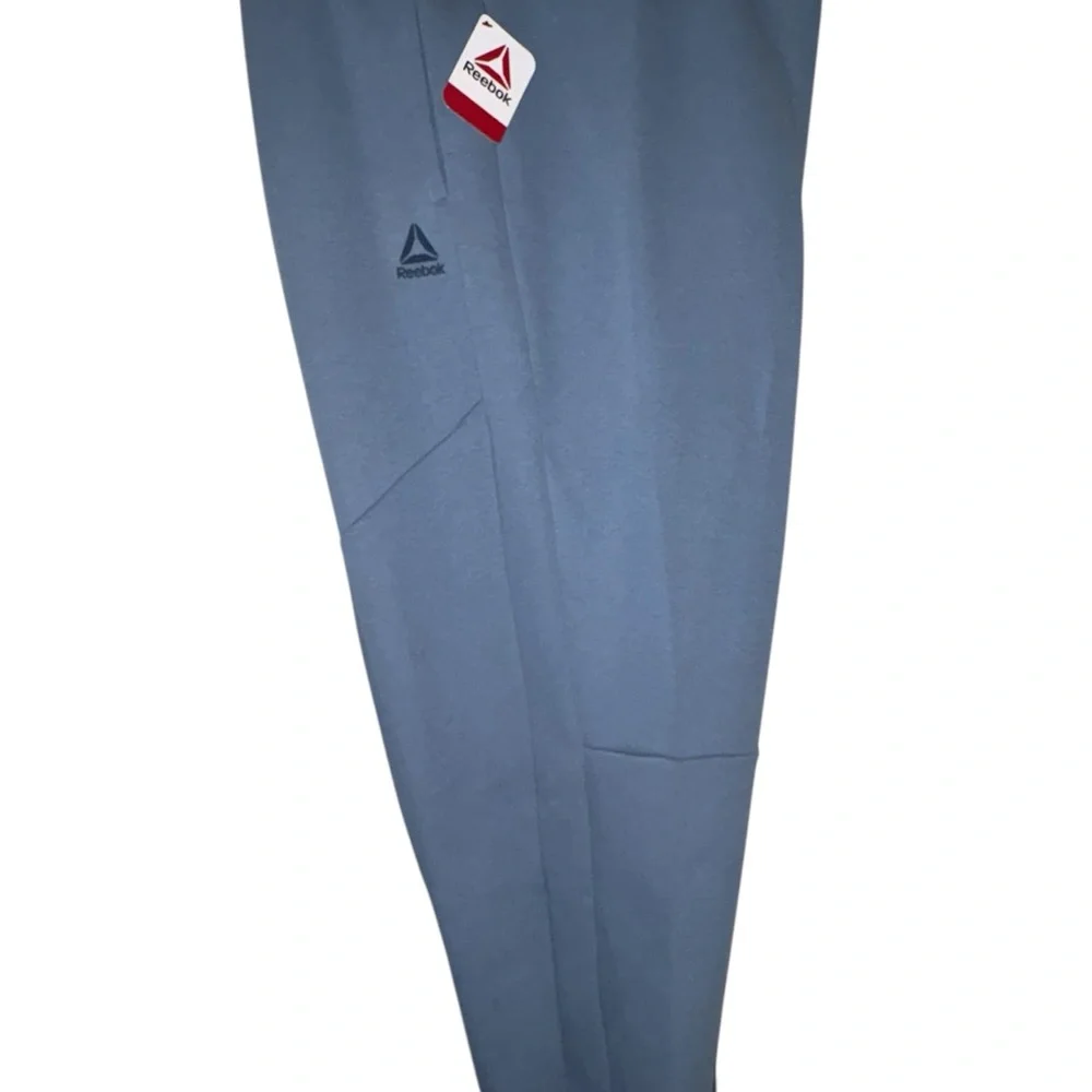 Reebok Light Blue / Reebok Men's Momentum Fleece Jogger, Size 5XL